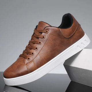 Faux Leather Sneakers