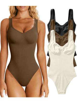 Backless Bandage Seamless Jumpsuit