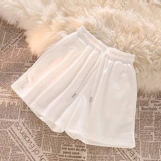 Lounge Wide-Legged Shorts