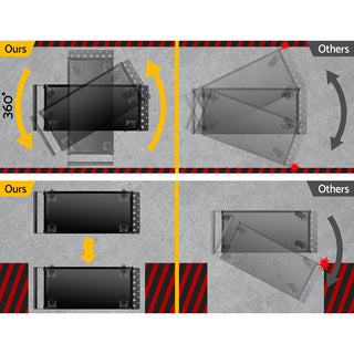 3-Tier Tool Cart Trolley