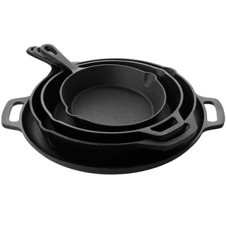 12-Piece Cast Iron Cookware Set