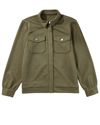 Collared Zip-Up Jacket