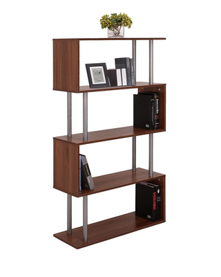 Four Tier Open Storage Display Bookcase