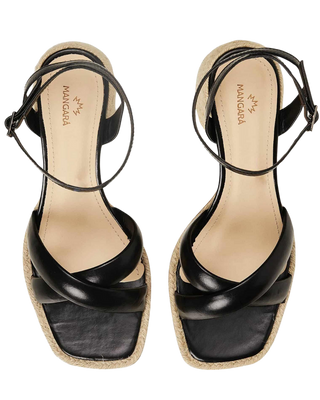 Block Heel Strappy Sandals