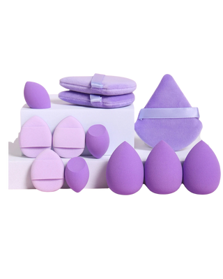 12-Piece All-Purpose Makeup Sponge Set