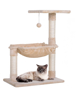 PawHut Cat Tree Hammock