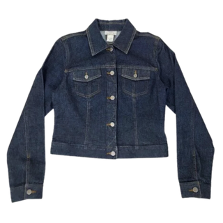 Ann Loft Cropped Denim Jacket