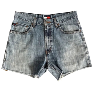 Tommy Hilfiger High Rise Denim Cutoff Shorts