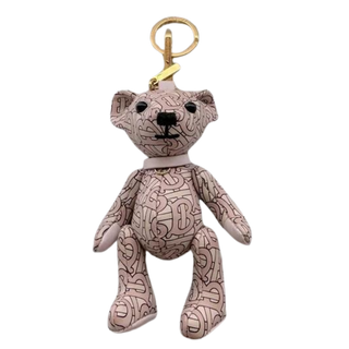 Burberry Leather Monogram Thomas Bear Charm