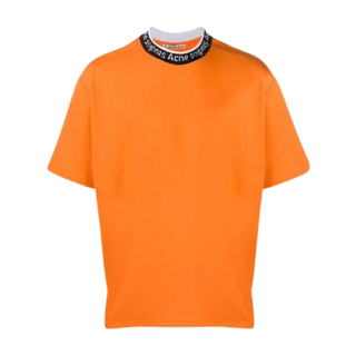 Acne Studios Logo Mock Neck T-Shirt