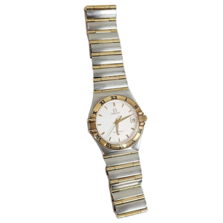 Omega Constellation Two Tone Watch