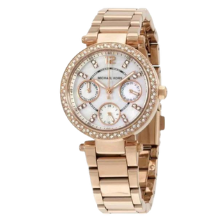 Michael Kors Rose Gold Mother of Pearl Watch