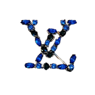 Louis Vuitton Vintage Rhinestones Brooch