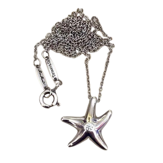 Tiffany & Co. Elsa Peretti Starfish Diamond Necklace