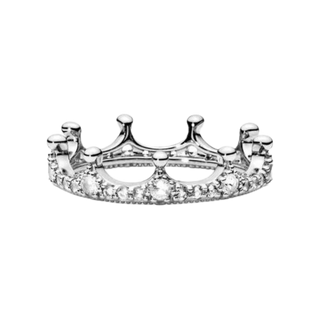 Pandora Clear Sparkling Crown Ring