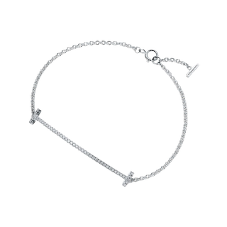 Tiffany & Co. T Smile Diamond Bracelet