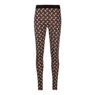 Marine Serre Crescent Moon Print Stirrup Legging