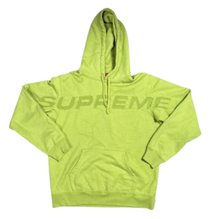 Supreme SS19 Set In Stitched Distressed Hoodie