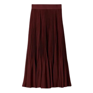 Aritzia Twirl Pleated Midi Skirt