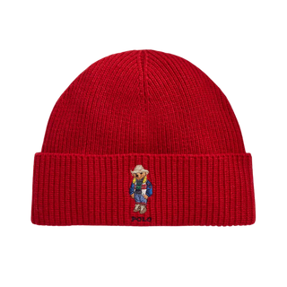 Polo by Ralph Lauren Cotton Polo Bear Beanie