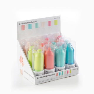 Portable LED Bulb with Pull-Cord Switch