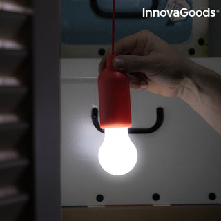 Portable LED Bulb with Pull-Cord Switch