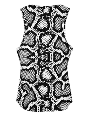 Jules & Leopold Snakeskin Top