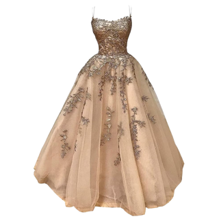 Chupeng Prom Tulle A-Line Dress