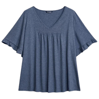 BloomChic Frill Trim T-shirt