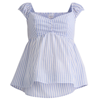 Kim & Cami Contrast Blouse