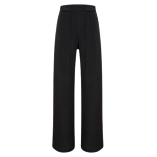 BloomChic Laser Cut Wide Leg Pants