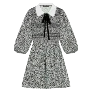 Maje Floral Print Dress