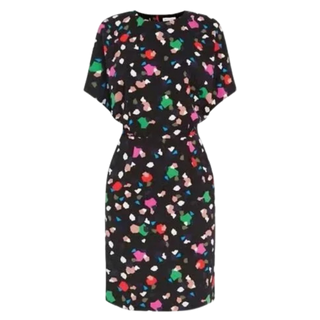 Warehouse Geo Party Print Dress