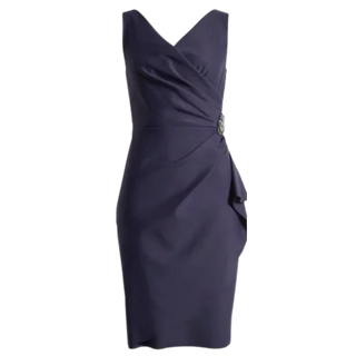 Alex Evenings Ruched Cocktail Dress