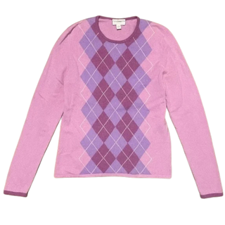 Charter Club Argyle Cashmere Sweater