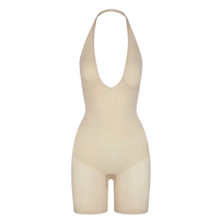 Skims Deep Plunge Shapewear Mid Thigh Bodysuit
