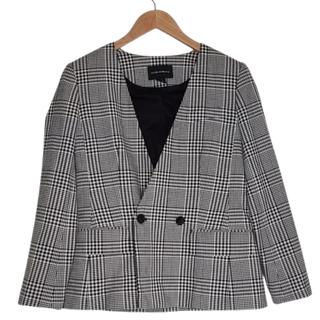 Club Monaco Collarless Blazer