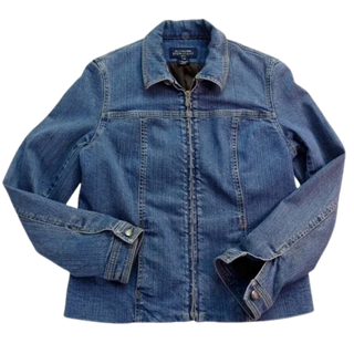 Jones New York Full Zip Denim Jacket