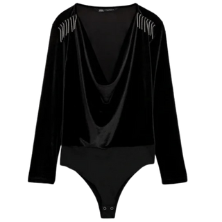 H&M Faux Corset Style Bodysuit