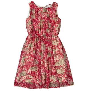 Cato Sober Butterflies Midi Dress