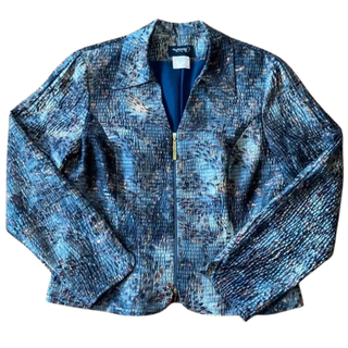 NueVa Fitted Zip Blazer