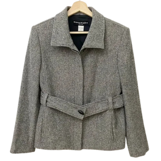 Anne Klein Silk Belted Blazer