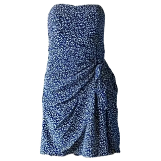 Club Monaco Draped Silk Dress