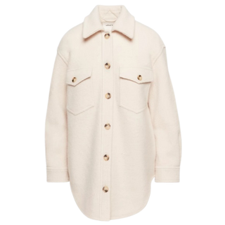 Aritzia x Wilfred Free Ganna Wool Shirt