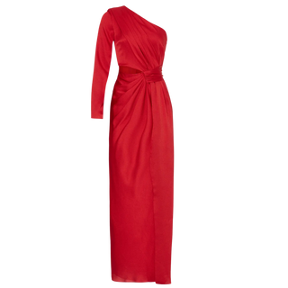Monique L'huiller One Shoulder Gown