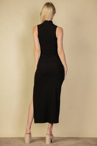 Oakhurst Mock-Neck Maxi Dress
