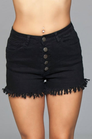 Nevada City Frayed Denim Shorts