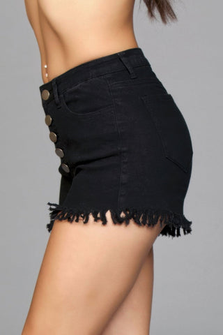 Nevada City Frayed Denim Shorts