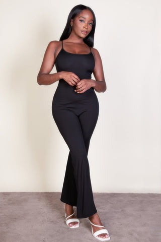 Pioneertown Ribbed Wide Leg Jumpsuit