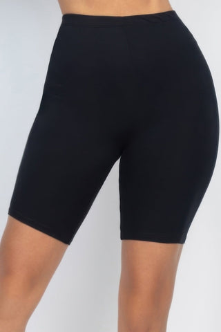 Shasta High-Waisted Bike Shorts
